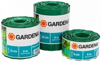 Бордюр зеленый 20 см, длина 9 м  GARDENA