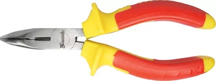 Длинногубцы изогнутые Insulated 200мм двухкомпонентные рукоятки MATRIX PROFESSIONAL 17474 купить в Нижневартовске