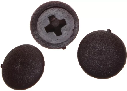 Заглушка декоративная ЗУБР под шуруп, цвет кр-дерево, шлиц №2, ТФ6, 40шт 4-308156-5 купить в Нижневартовске