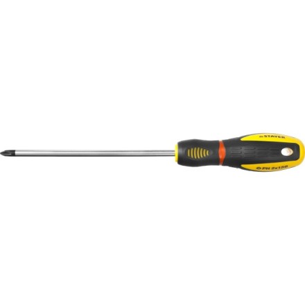 Отвертка STAYER &quot;PROFI&quot; &quot;PROTech&quot;, двухкомп рукоятка, намагниченная, Cr-Mo, PH2x150мм 25132-2-15_z02 купить в Нижневартовске