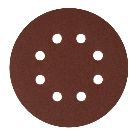 Круг абразивный на ворсовой подложке под "липучку", перфорированный, P 180, 125 мм, 5 шт Сибртех 738087 купить в Нижневартовске