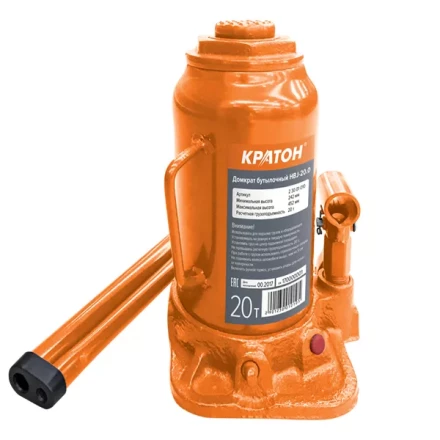 Домкрат бутылочный Кратон HBJ-20.0 2 30 01 010 купить в Нижневартовске