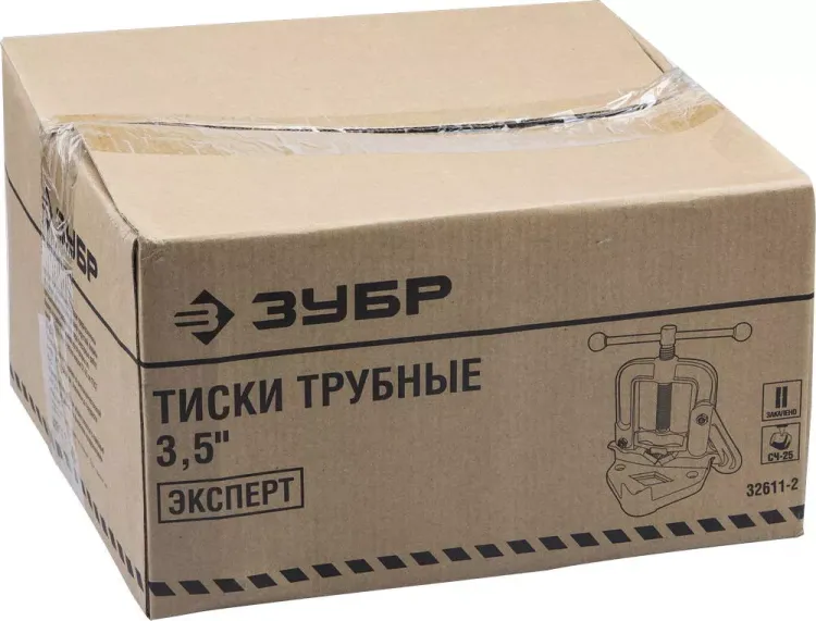 Тиски ЗУБР "МАСТЕР" для труб, № 2 - 3,5" 32611-2 купить в Нижневартовске