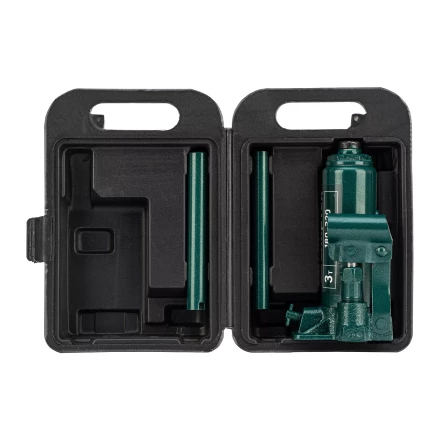 Домкрат гидравлический бутылочный Сибртех 50813, 3 т, 180-320 мм, в пласт. кейсе купить в Нижневартовске