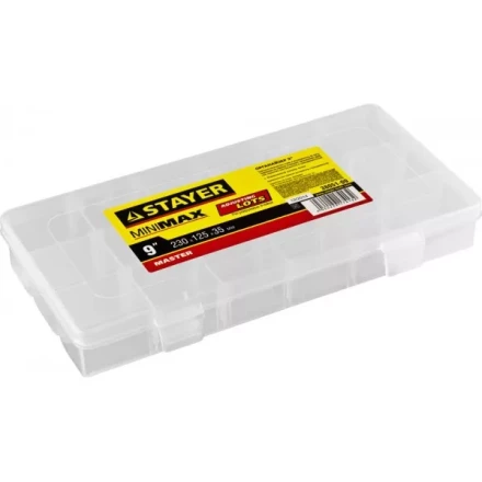 Органайзер "MINIMAX" пластиковый, 9", STAYER 38051-09 купить в Нижневартовске