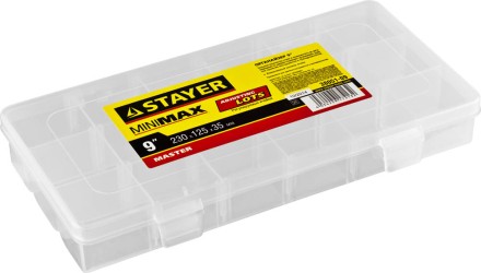 Органайзер &quot;MINIMAX&quot; пластиковый, 9&quot;, STAYER 38051-09 купить в Нижневартовске