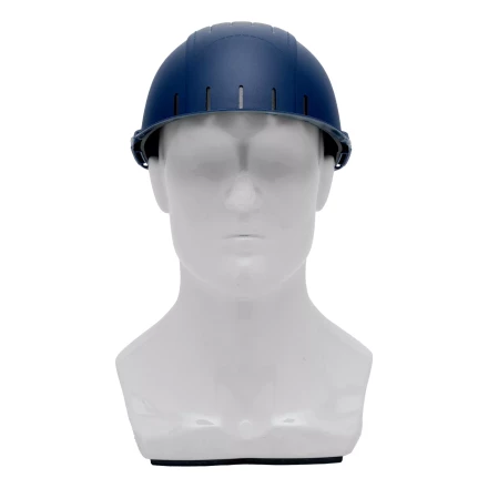 Каскетка защитная "Стиль", пластиковая, синяя Сибртех 89170 купить в Нижневартовске