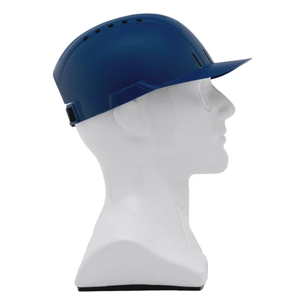 Каскетка защитная "Стиль", пластиковая, синяя Сибртех 89170 купить в Нижневартовске