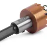 HSS-TiN коронка MESSER  21мм с центр. сверлом и толкающей пружиной для  лист. материала  до 2 мм ц/х купить в Нижневартовске