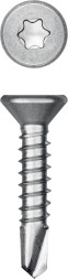 Нержавеющие саморезы DS-C с потайной головкой, коробка 300932-42-019