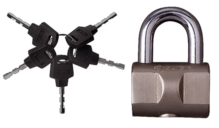 Замок навесной ЗУБР &quot;серия 231&quot; с закаленной дужкой, 40мм 4-37231-40 купить в Нижневартовске