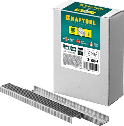 Скобы тип 21GA (80 / Pr A / Senco AT) 5000 шт 31780-6 купить в Нижневартовске