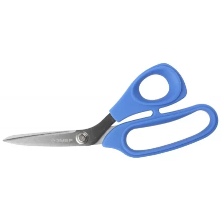 Ножницы ЗУБР "ЭКСПЕРТ" изогнутые технические универсальные, Mo-V сталь HRC 60-62, 205мм 40001_z01 купить в Нижневартовске