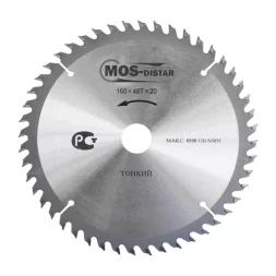 Пильный диск MOS-DISTAR (Cтандарт) тонкие PST1604816