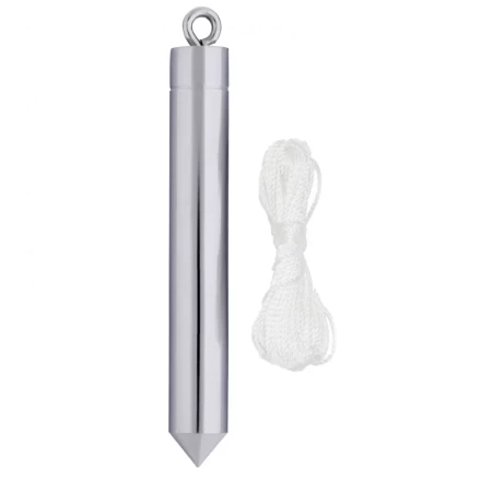 Отвес цилиндрический 200 г шнур 5 м Matrix 84886 купить в Нижневартовске