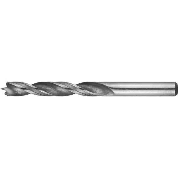 Сверло по дереву, двухленточное, спиральное, KRAFTOOL 29400-110-07, d=7x110мм 29400-110-07 купить в Нижневартовске
