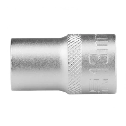 Головка торцевая 13 мм двенадцатигранная CrV под квадрат 1/2 хромированная Stels 13657 купить в Нижневартовске