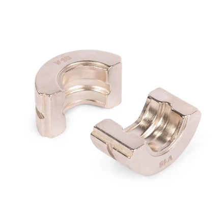 Набор матриц КВТ V (15–28 мм) для опрессовки фитингов из меди и нержавеющей стали (89623) купить в Нижневартовске