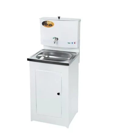 Умывальник дачный без подогрева ЛЮКС Вихрь нержавейка белый купить в Нижневартовске