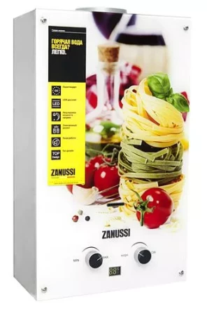 Колонка газовая Zanussi GWH 10 Fonte Glass La Spezia купить в Нижневартовске