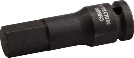 Торцовая головка KRAFTOOL &quot;INDUSTRIE QUALITAT&quot; ударная (1/2&quot;), HEX, Cr-Mo, фосфатированная, H14 27950-14_z01 купить в Нижневартовске