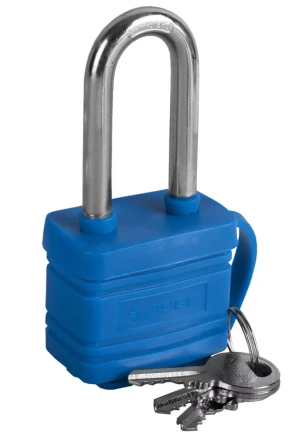 Замок ЗУБР &quot;ЭКСПЕРТ&quot; навесной всепогодный, удлиненная дужка, 40мм 37212-40 купить в Нижневартовске