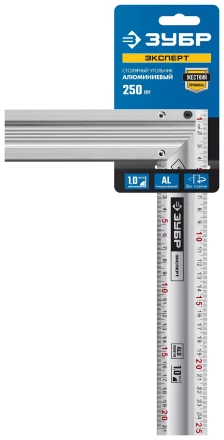 ЗУБР 250 мм, жесткий столярный угольник, Профессионал (34392-25) купить в Нижневартовске