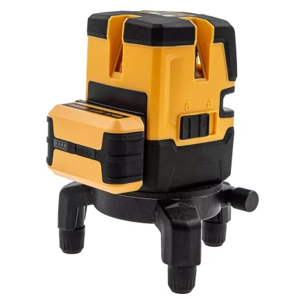 Лазерный уровень LX 06 Green, 30 м, 520 нм, аккумулятор Li 5200 mAh, резьба 5/8" Denzel 35072 купить в Нижневартовске