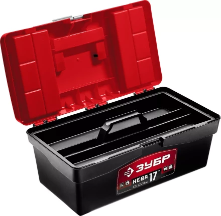 Ящик для инструмента "НЕВА-17" пластиковый, ЗУБР 38323-17 купить в Нижневартовске