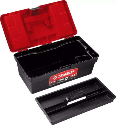 Ящик для инструмента "НЕВА-17" пластиковый, ЗУБР 38323-17 купить в Нижневартовске