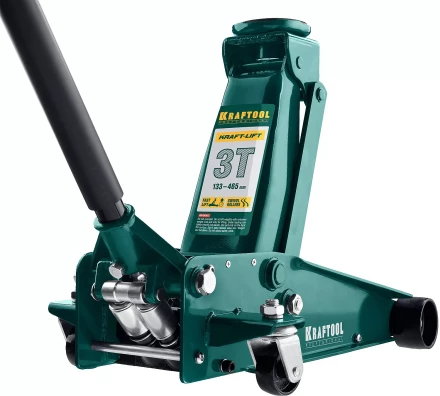 Домкрат гидравлический подкатной &quot;Kraft-Lift&quot;, 3т, 133-465 мм, KRAFTOOL 43450-3 43450-3 купить в Нижневартовске