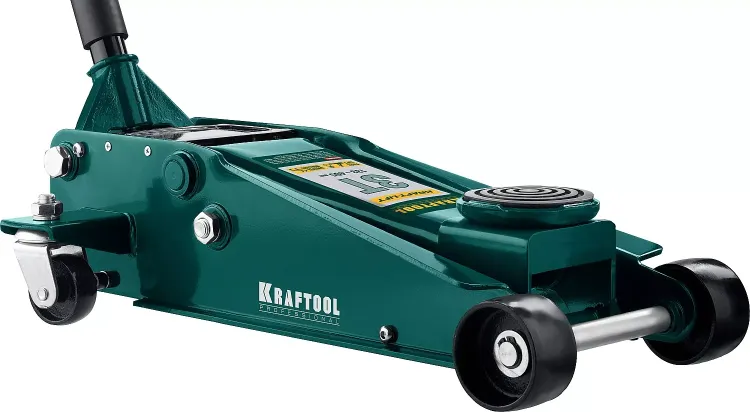 Домкрат гидравлический подкатной "Kraft-Lift", 3т, 133-465 мм, KRAFTOOL 43450-3 43450-3 купить в Нижневартовске