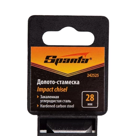 Долото-стамеска 28 мм, деревянная рукоятка// Sparta 242525 купить в Нижневартовске