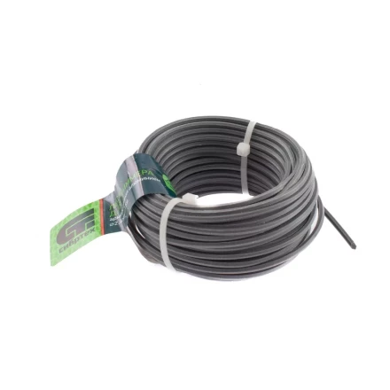 Леска для триммера звезда, армированная алюминием, 2.4 мм х 15 м, Россия Сибртех 961975 купить в Нижневартовске