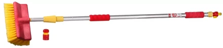 Щетка GRINDA моющая на телескопическом удлинителе в комплекте с соединителем 8-428486_z01 купить в Нижневартовске