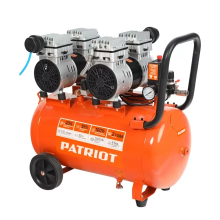 Компрессор поршневой безмасляный PATRIOT WO 50-300 купить в Нижневартовске
