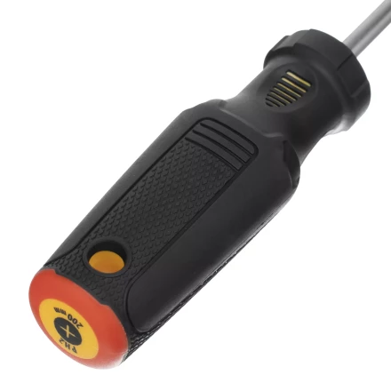 Отвертка PH2х200 мм, CrV, трехкомпонентная рукоятка Denzel 12182 купить в Нижневартовске