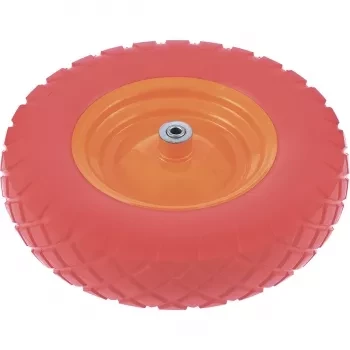 Колесо полиуретановое 4.80/4-8 длина оси 90мм подшипник 20мм Palisad 68977 купить в Нижневартовске