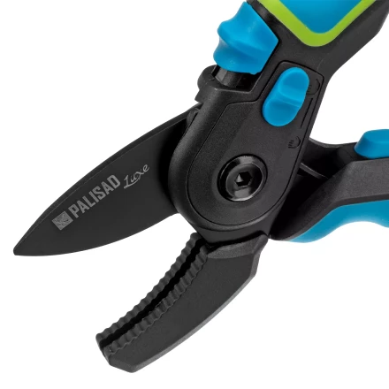 Секатор с наковальней Palisad, 220 мм, регулировка захвата, трехкомпонентные рукоятки, Luxe, 604805 купить в Нижневартовске