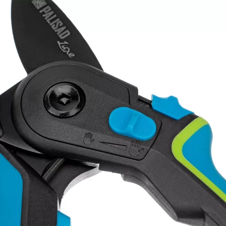 Секатор с наковальней Palisad, 220 мм, регулировка захвата, трехкомпонентные рукоятки, Luxe, 604805 купить в Нижневартовске