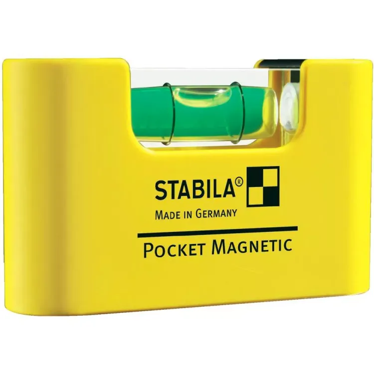 Уровень тип  Pocket Magnetic  70x20x40мм  с магнитом   STABILA купить в Нижневартовске
