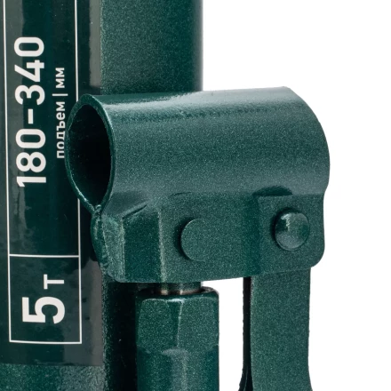 Домкрат гидравлический бутылочный Сибртех 50814, 5 т, 180-340 мм, в пласт. кейсе купить в Нижневартовске