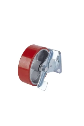 Колесо большегрузное поворотное SCpb 63 150 мм полиуретановое с тормозом (N) 1025347 купить в Нижневартовске