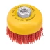 Щетка для УШМ, 75 мм, Чашка, нейлоновая щетина, М14, Denzel 74465 купить в Нижневартовске