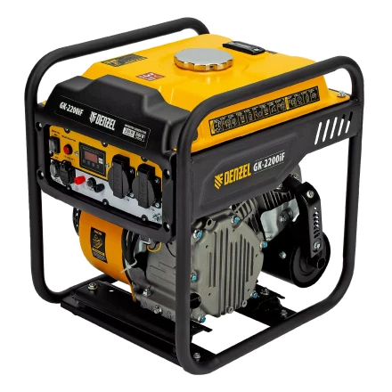 Генератор инверторный DENZEL GK-2200iF, 2,2 кВт, 230 В, ручной старт купить в Нижневартовске
