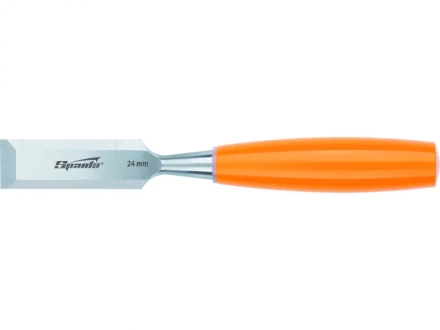 Стамеска 24 мм плоская пластмассовая рукоятка SPARTA 244255 купить в Нижневартовске