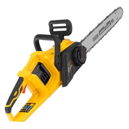 Цепная пила аккумуляторная бесщет. Denzel RCS400-36-0 58611, Li-ion, 36 В, шина 400 мм купить в Нижневартовске