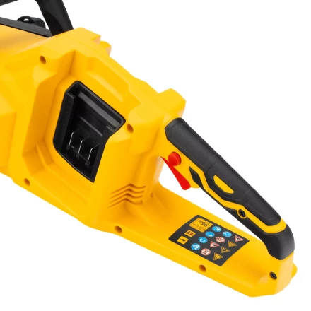 Цепная пила аккумуляторная бесщет. Denzel RCS400-36-0 58611, Li-ion, 36 В, шина 400 мм купить в Нижневартовске