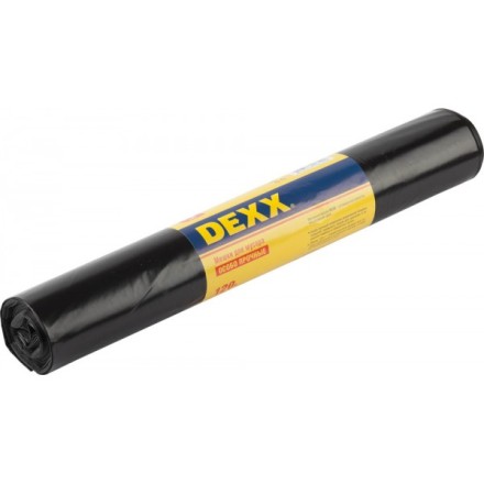 Мешки для мусора DEXX, черные, 120л, 10шт 39151-120 купить в Нижневартовске