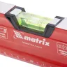Уровень алюминиевый магнитный 1000 мм с зеркальным глазком MATRIX 2 компонентные рукоятки артикул 34733 купить в Нижневартовске